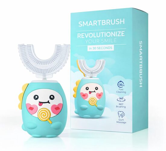 SmartBrush - Elektriskā zobu birste BĒRNIEM (Zaļa)